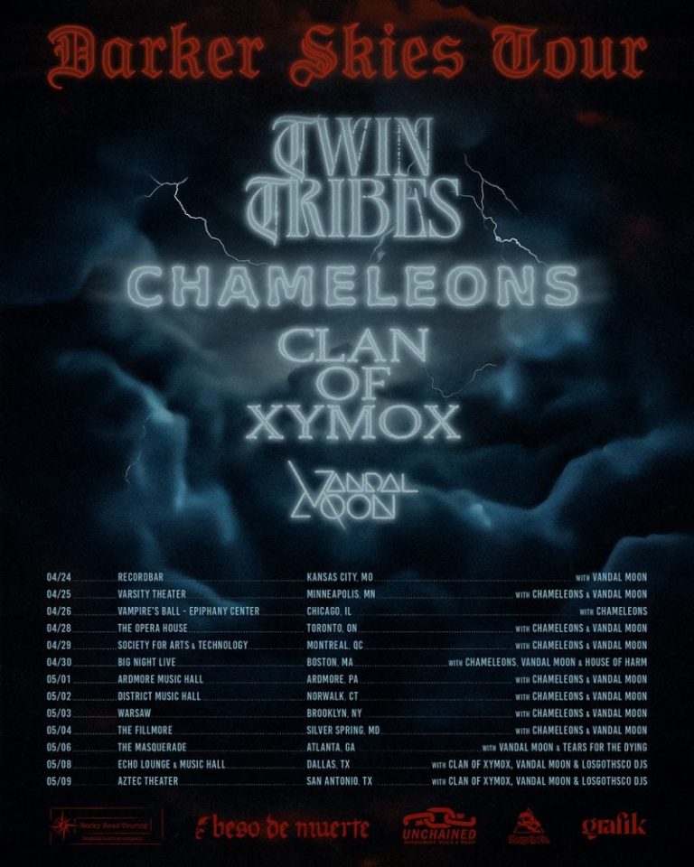 Chameleons to Join Twin Tribes on “Darker Skies” North American Tour This Spring