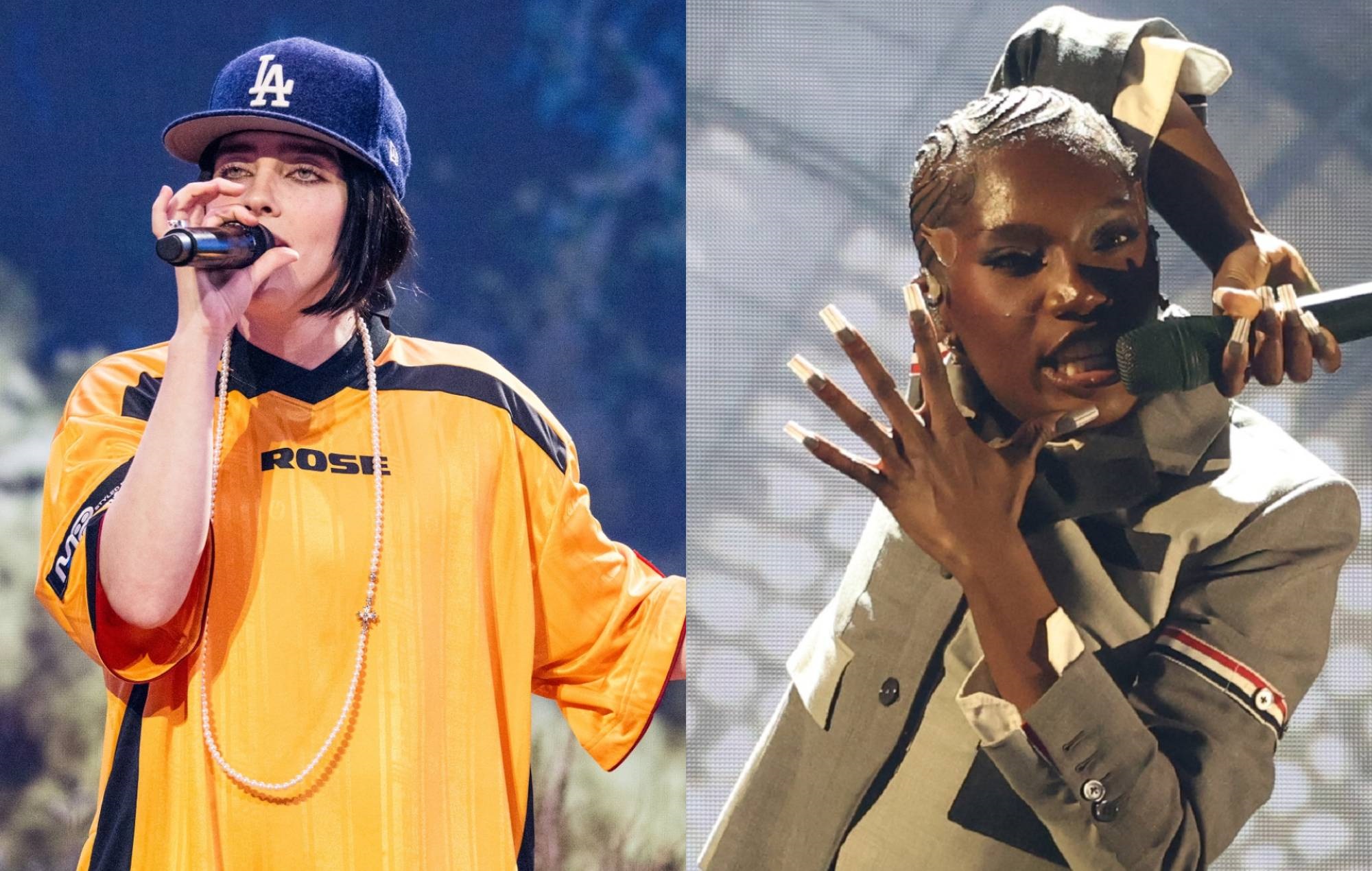 “Oh my God” – watch Billie Eilish’s amazed reaction to Doechii’s Grammys 2025 performance