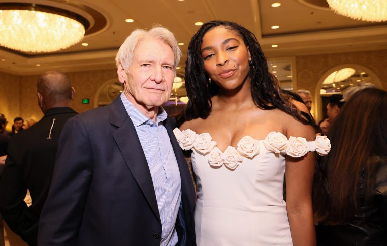 Watch Harrison Ford crash ‘Shrinking’ co-star Jessica Williams’ SAG Awards monologue