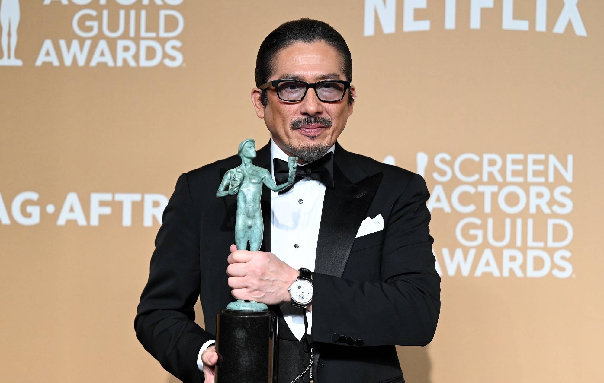 ‘Shōgun’ star Hiroyuki Sanada becomes one of most awarded actors on TV with SAG win