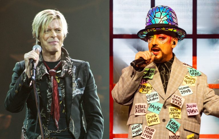 Boy George sent “tirades of love and worship” to David Bowie via email