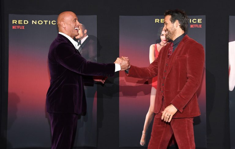 Dwayne Johnson and Ryan Reynolds among the highest paid actors of 2024