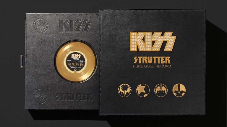 Kiss may have retired, but you can now buy a 24-karat gold edition of Stutter for just $50,000