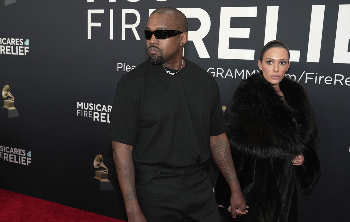 Grammys 2025: Kanye West shows up uninvited with wife Bianca Censori, who reveals shocking see-through dress
