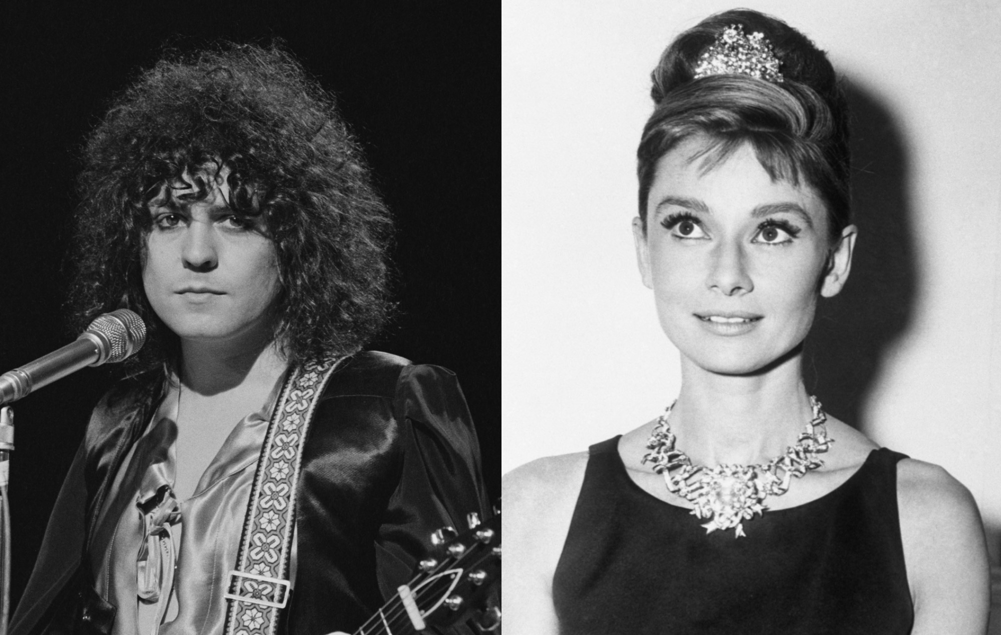 T-Rex legend Marc Bolan and screen icon Audrey Hepburn to be honoured with new London blue plaques