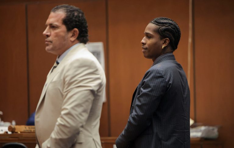 A$AP Rocky jokingly inducts lawyer into A$AP Mob following not guilty verdict