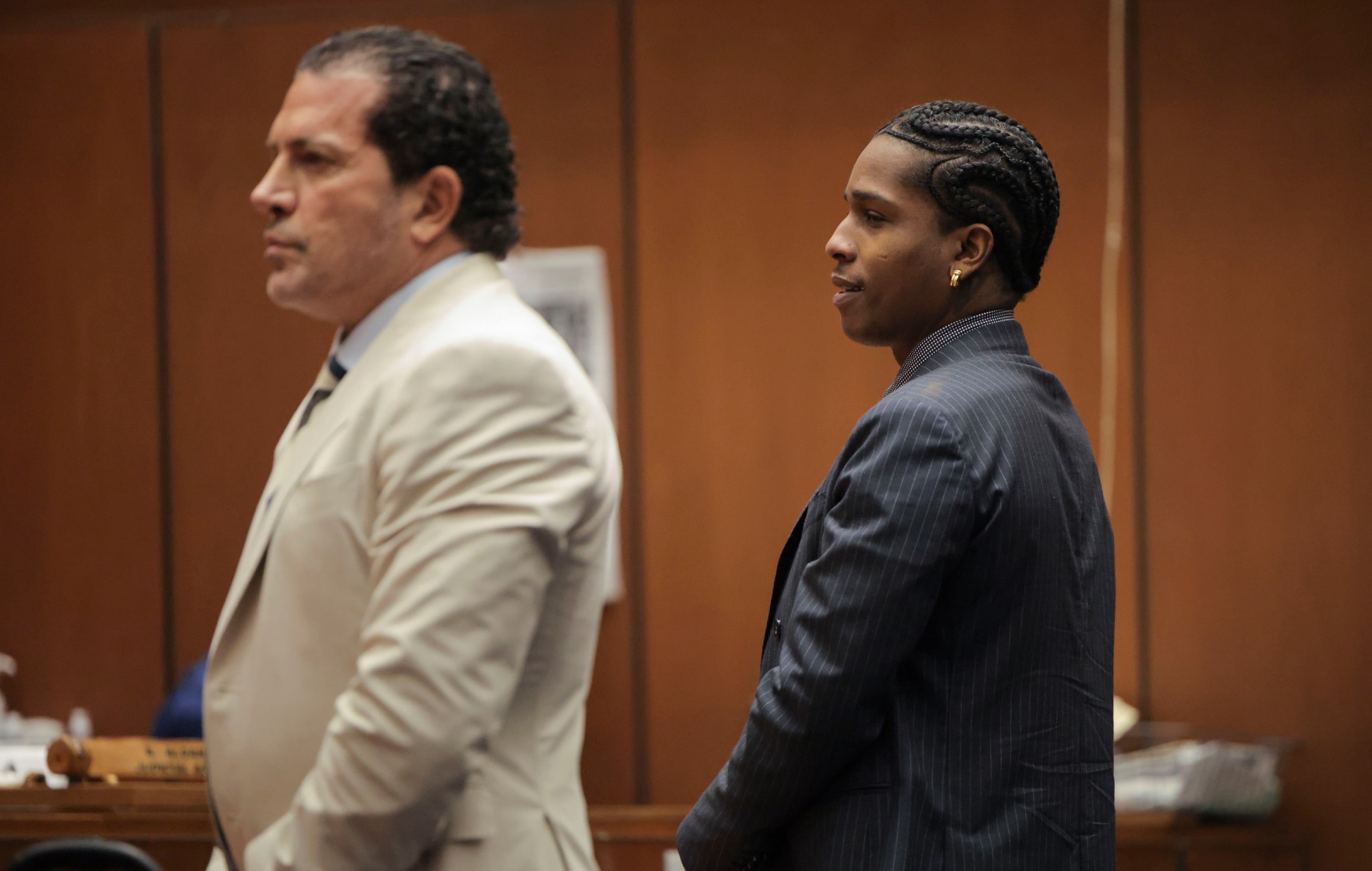 A$AP Rocky jokingly inducts lawyer into A$AP Mob following not guilty verdict
