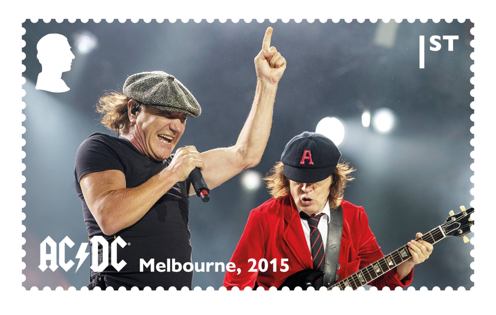 Royal Mail to celebrate AC/DC with 12 special stamps