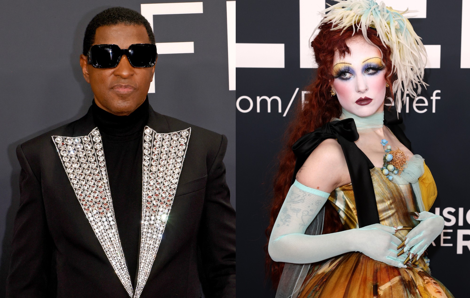 Babyface gets cut off abruptly during Grammys red carpet interview for Chappell Roan