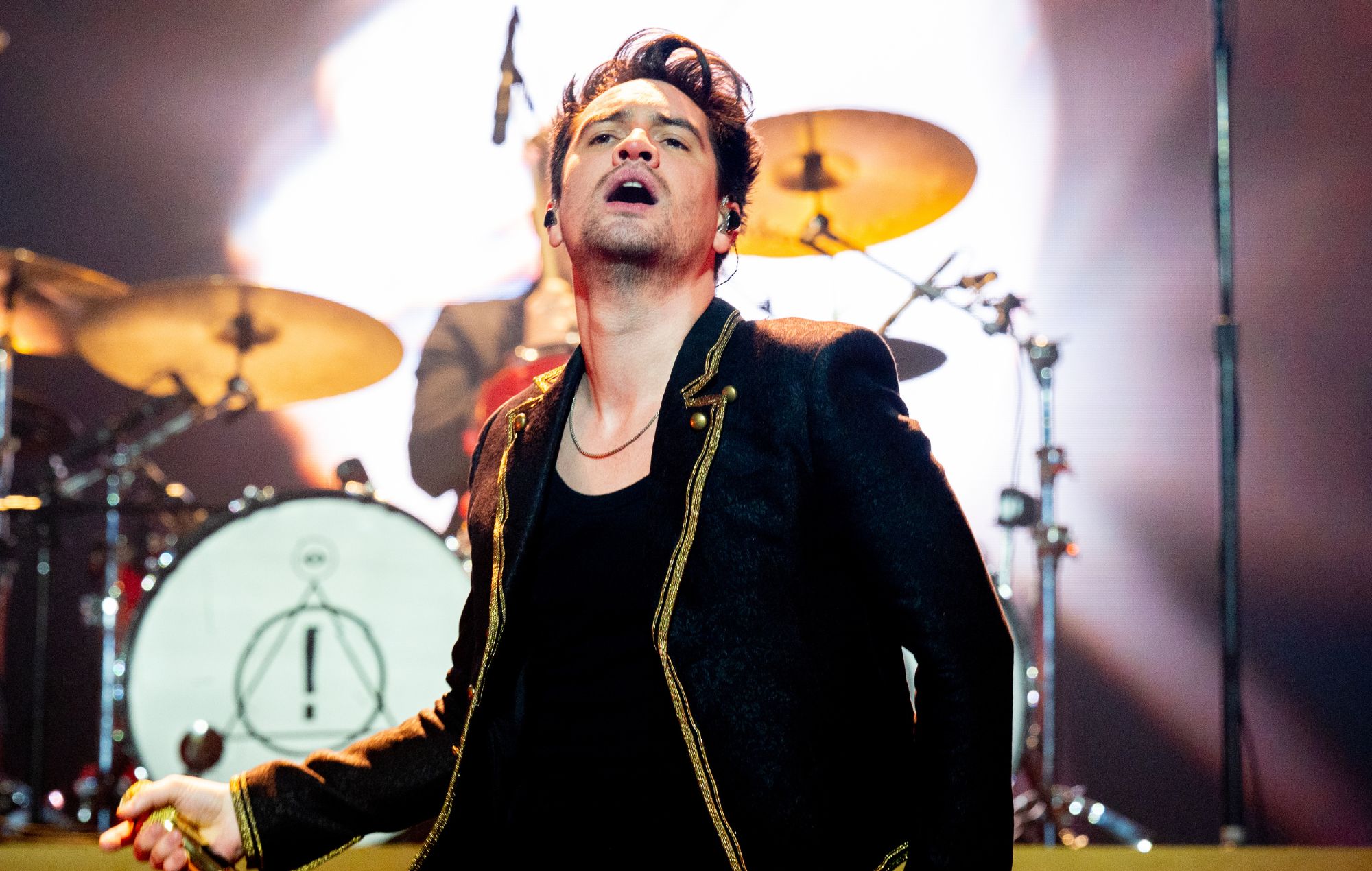 Watch Panic! At The Disco’s Brendon Urie perform live on stage for first time in two years