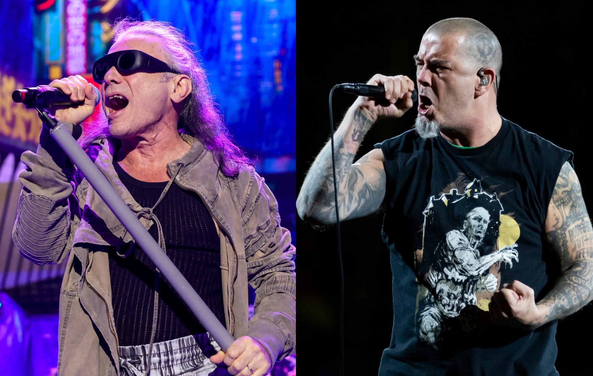 Watch Iron Maiden’s Bruce Dickinson join Pantera for ‘Walk’ in Paris
