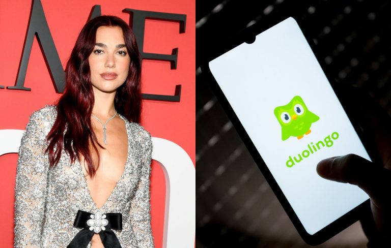 Dua Lipa mourns “death” of Duolingo owl