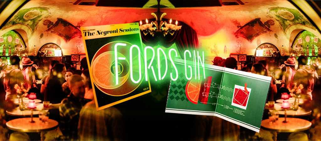 Fords Gin Blends The World’s Most Sophisticated Cocktail With A Soundtrack For The Negroni Session