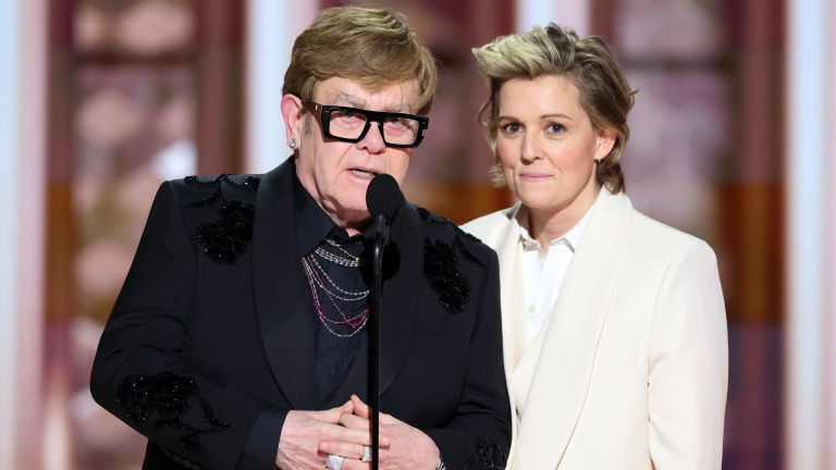 “He smashed his iPad. He smashed headphones. My lyrics got torn up and thrown on the ground – he goes: ‘F*** off, Brandi”: Elton John threw some “classic” temper tantrums during the volatile making of his new collaborative album with Brandi Carlile