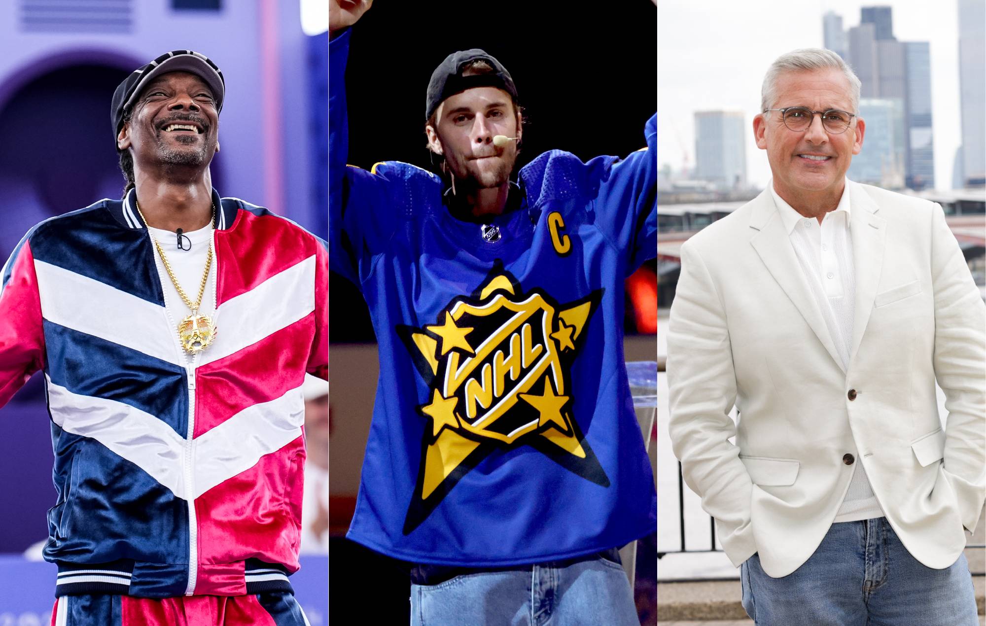 Snoop Dogg, Justin Bieber, Steve Carell and more set to appear in charity hockey event for LA wildfire relief