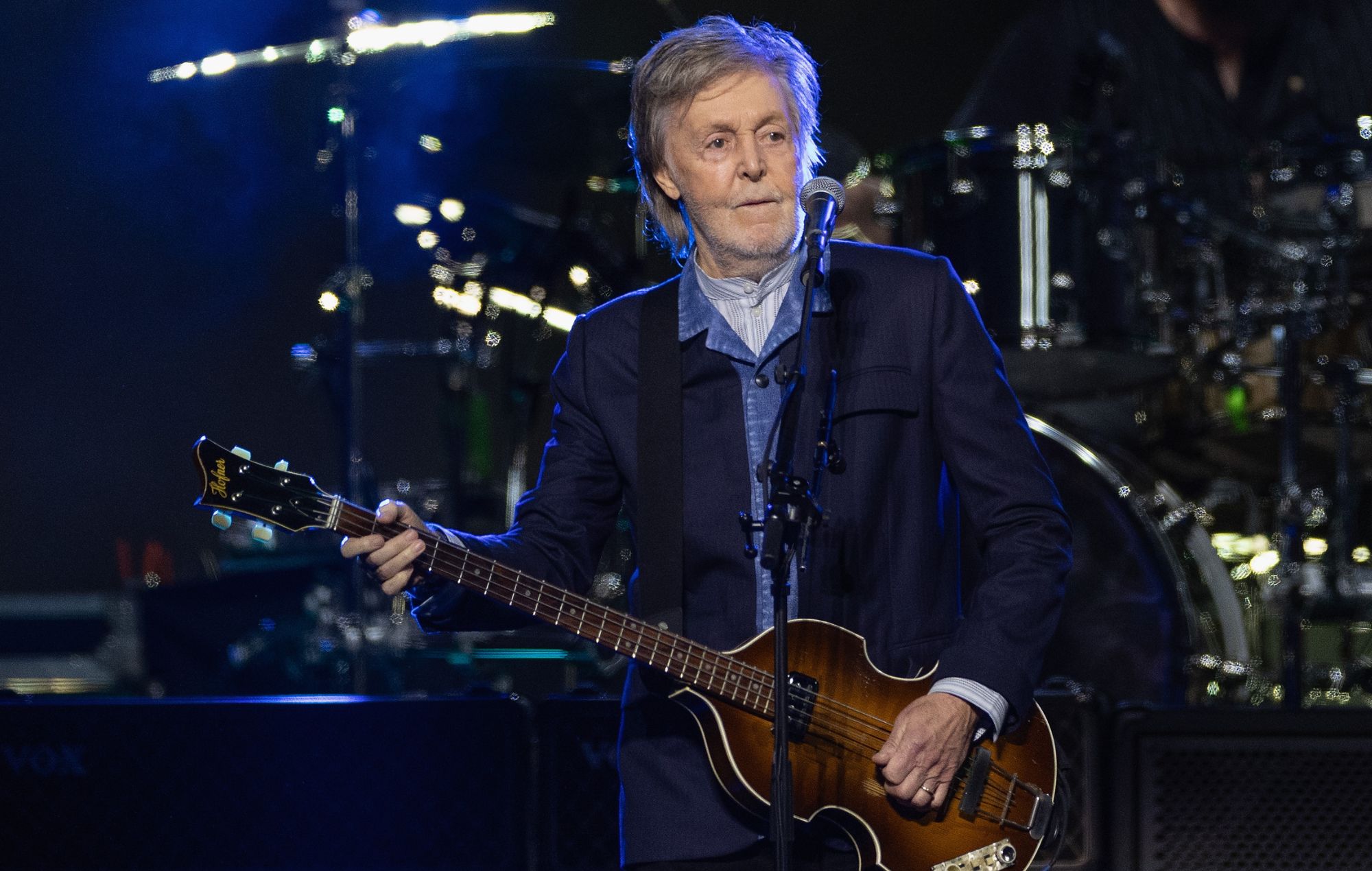 Here’s what Paul McCartney played when he “rocked” his tiny NYC show last night 