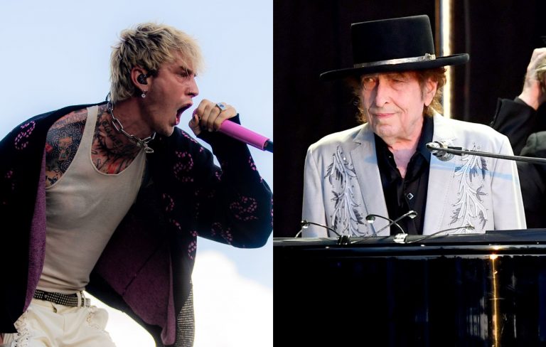 Bob Dylan shares Machine Gun Kelly performance on Instagram