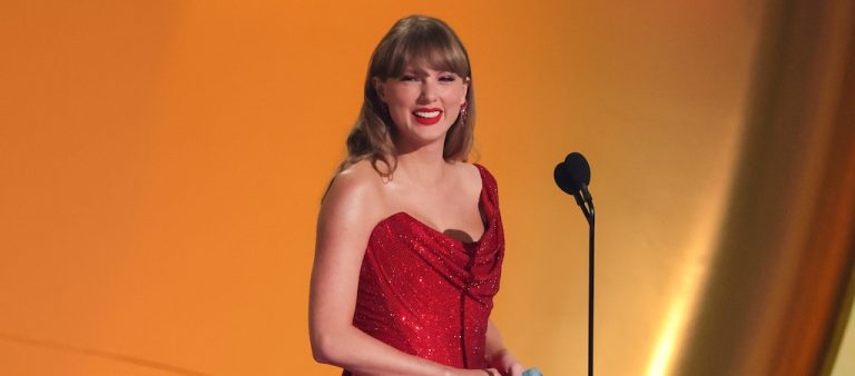 Taylor Swift Took Home A Shiny Souvenir From The Grammys, Thanks To Janelle Monae