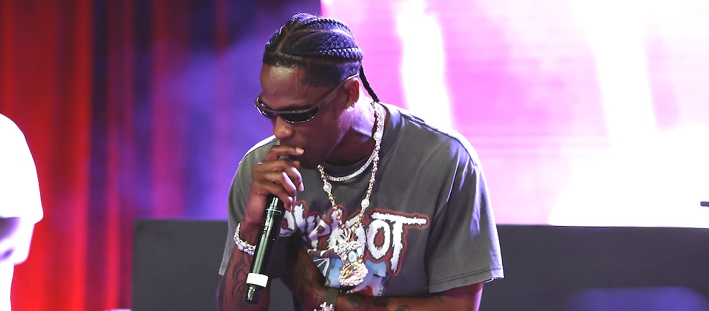 Travis Scott Threw Out The First Pitch For The Houston Astros’ Spring Training Opener