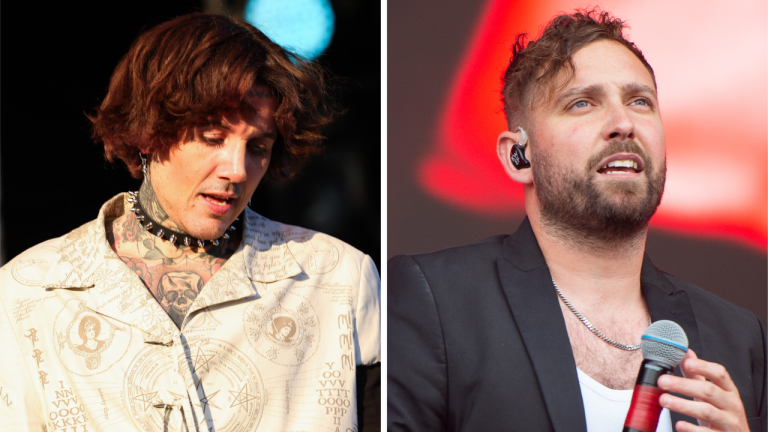Watch Bring Me The Horizon’s Oli Sykes join You Me At Six to play Bite My Tongue in Sheffield