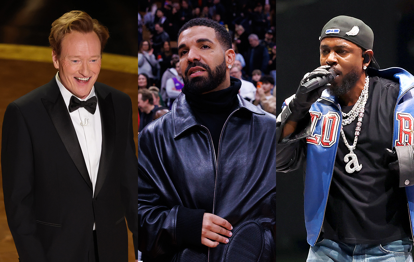 Conan O’Brien makes Kendrick Lamar-Drake joke at 2025 Oscars: “Don’t worry, I’m lawyered up”