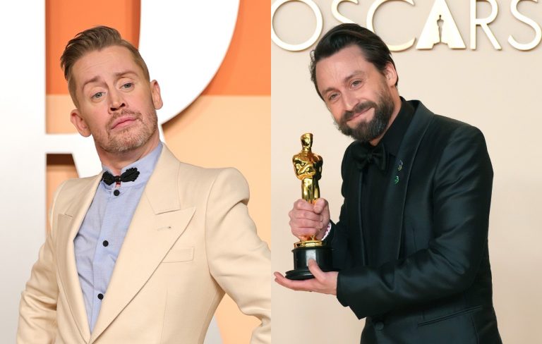 Macaulay Culkin only watched one thing at the Oscars – and it was brother Kieran’s speech: “I cried”