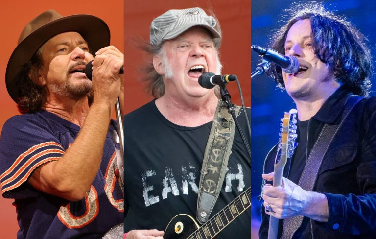 Watch Eddie Vedder and Jack White cover Neil Young’s ‘Rockin’ in the Free World’ in Tokyo