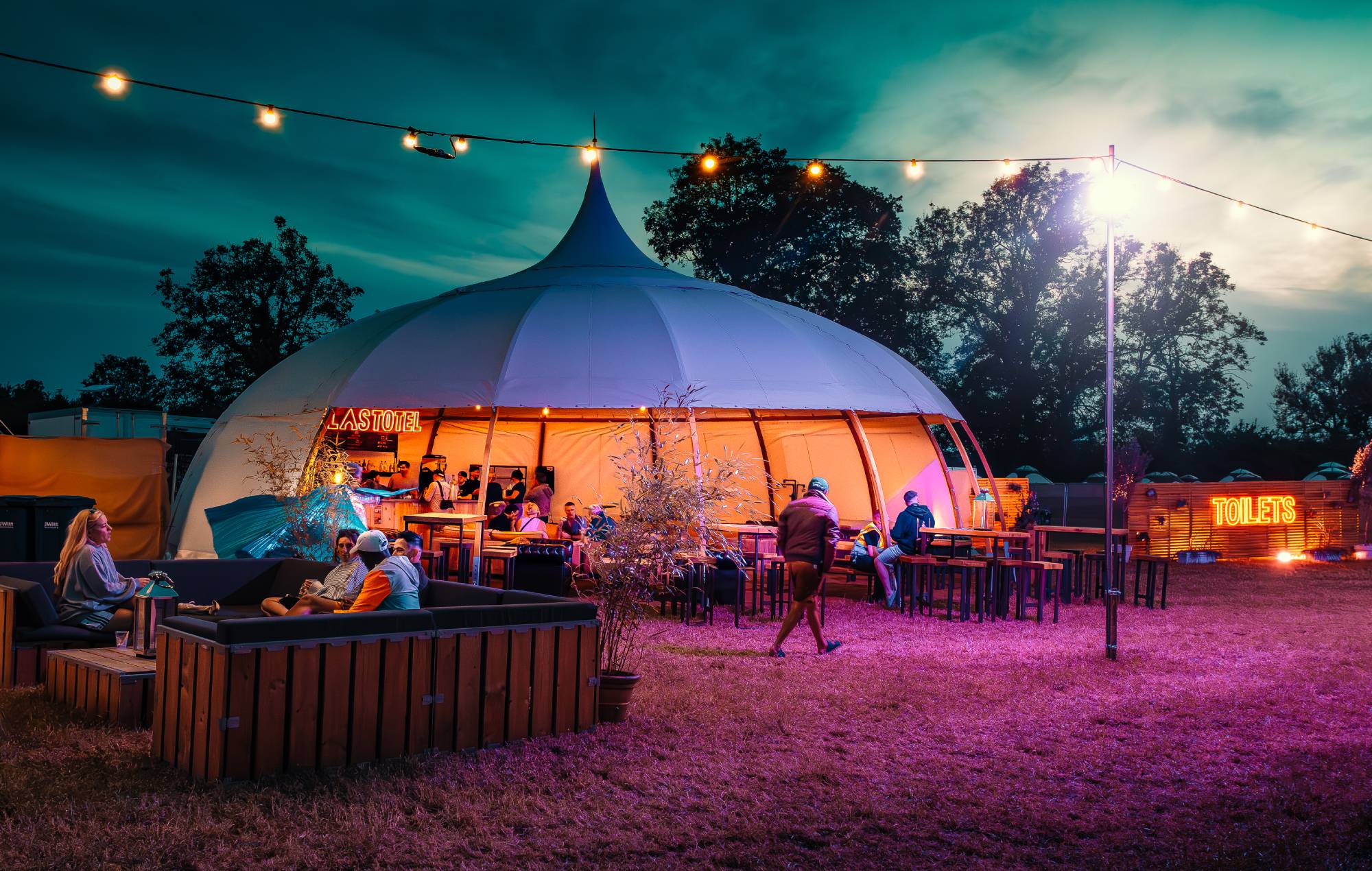 Glampville camp site now taking bookings for Glastonbury 2025