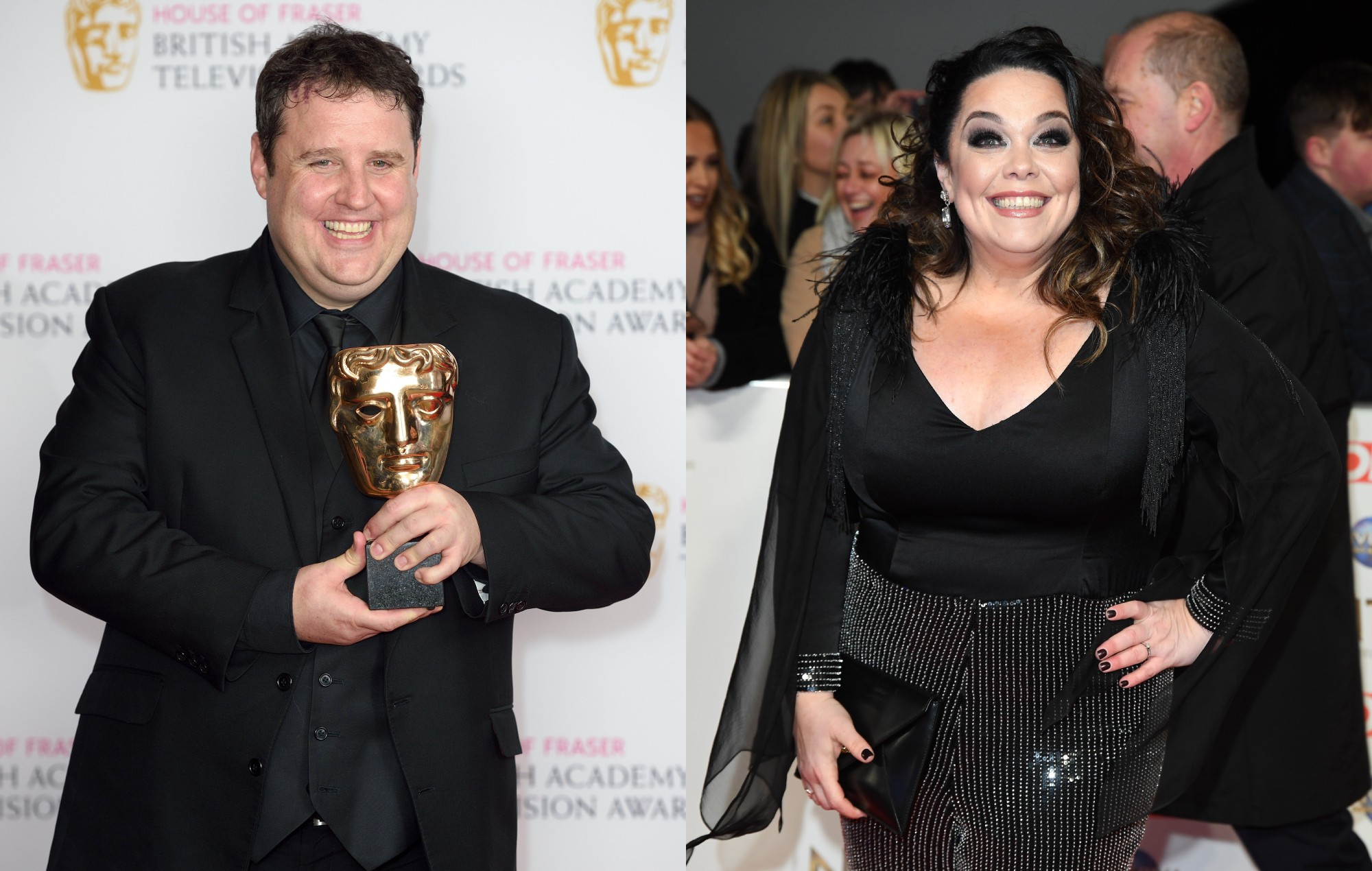 Peter Kay reunites with Lisa Riley after heckler controversy: “We laughed until it hurt”