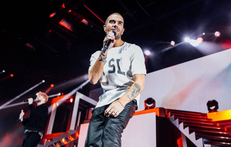 The Wanted’s Max George returns to work after “long road trip” to recovery from heart surgery