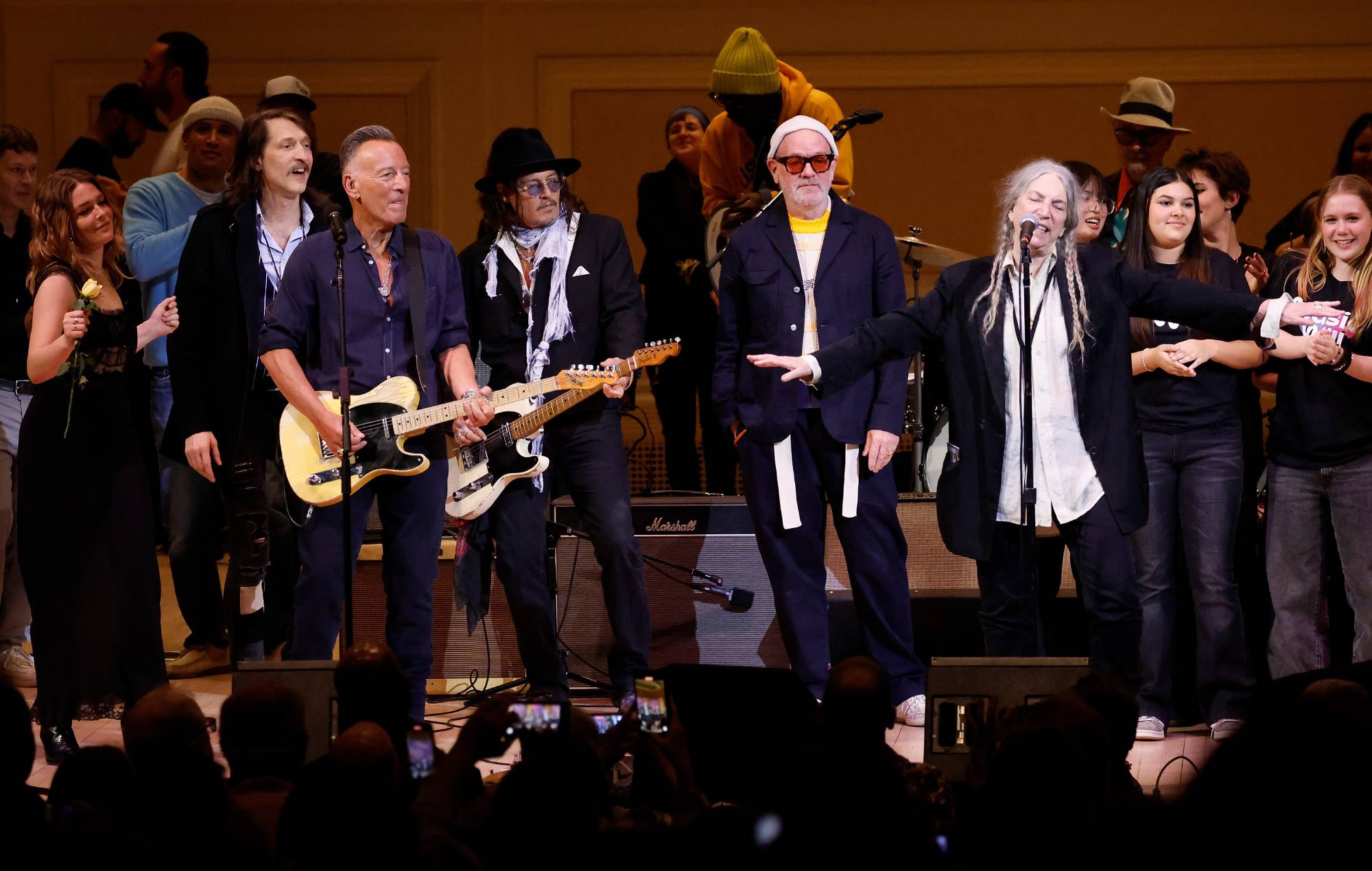 Here’s what went down at Patti Smith’s star-studded NYC tribute show