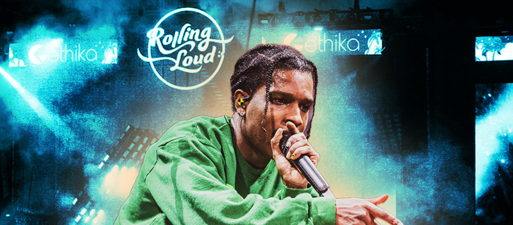 ASAP Rocky Elevated His Game —Literally — In His Return To Rolling Loud