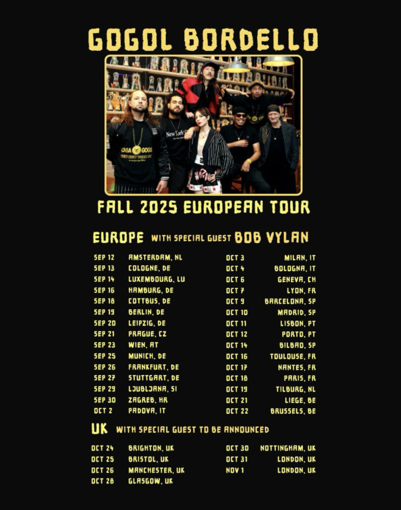 Gogol Bordello Rewrites the City’s Legacy with NYContinuity Vol.1: New New York Does Old New York, Featuring Karen O, Thurston Moore, and More — Plus Fall Tour Dates Announced!