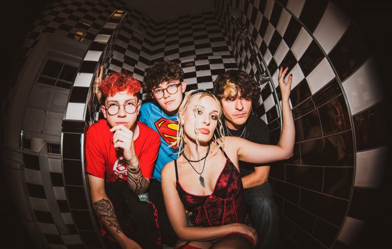 Meet South Arcade, the Oxford quartet blending Y2K genres into one riotous sound