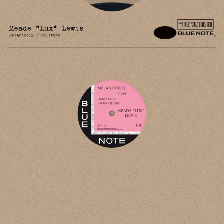 The First Blue Note Record Is Released: Meade ‘Lux’ Lewis’ ‘Melancholy Blues’