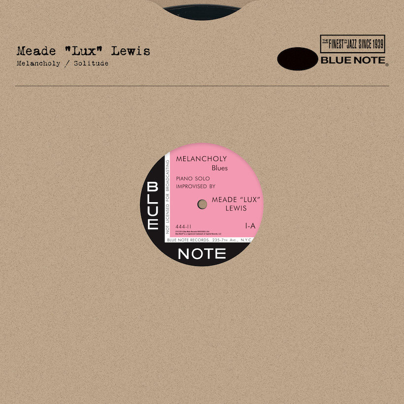 The First Blue Note Record Is Released: Meade ‘Lux’ Lewis’ ‘Melancholy Blues’