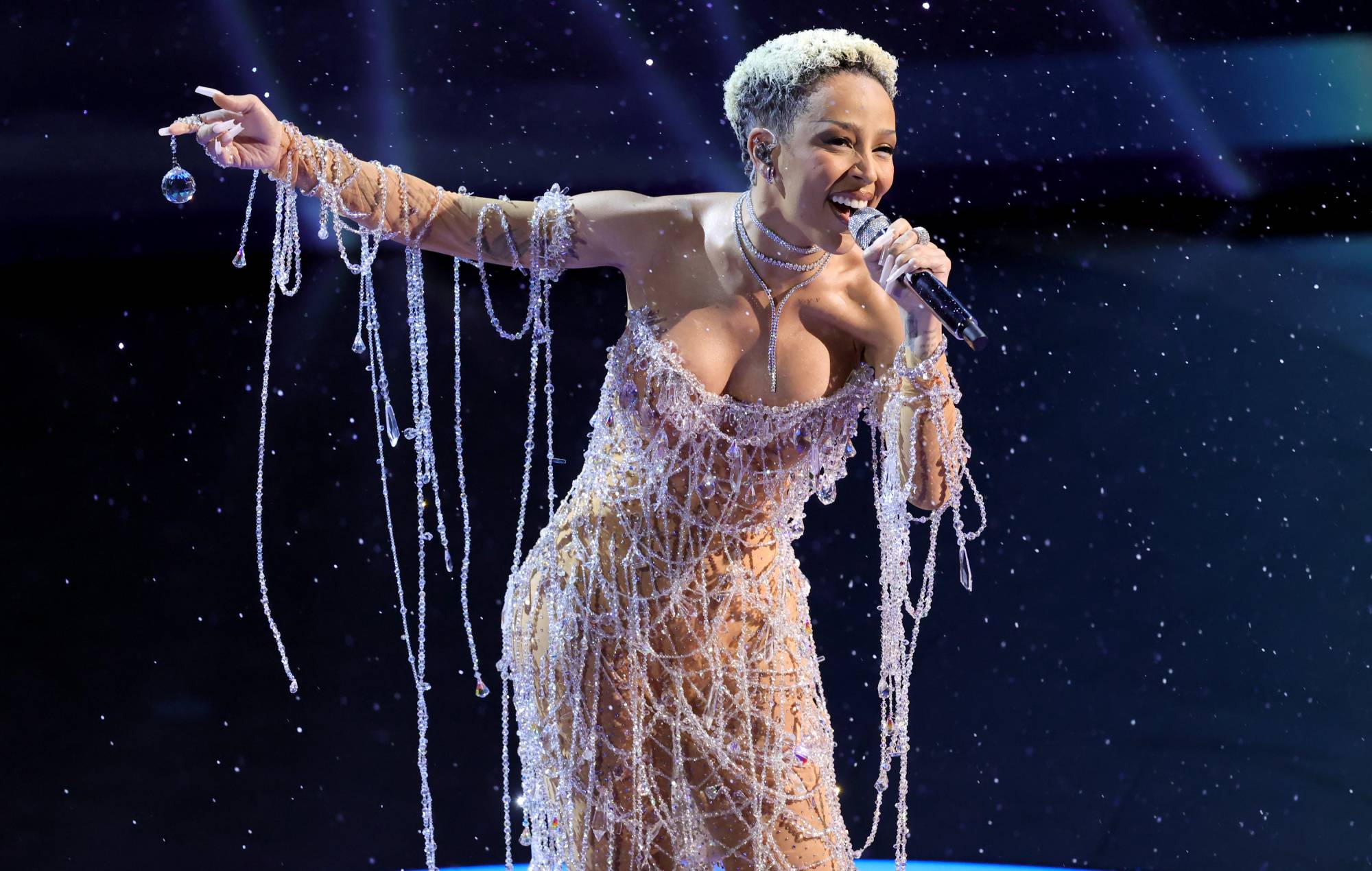 Doja Cat on 2025 Oscars performance: “The nerves got to me and a bitch hit some flats”