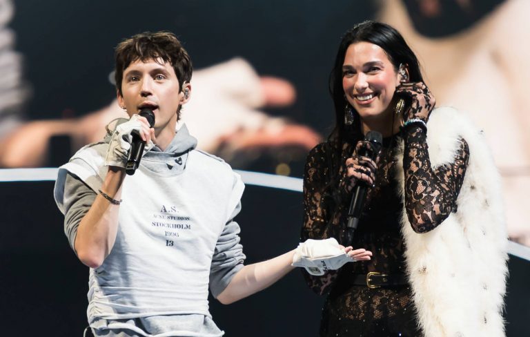 Watch Troye Sivan join Dua Lipa for ‘Rush’ duet in Melbourne