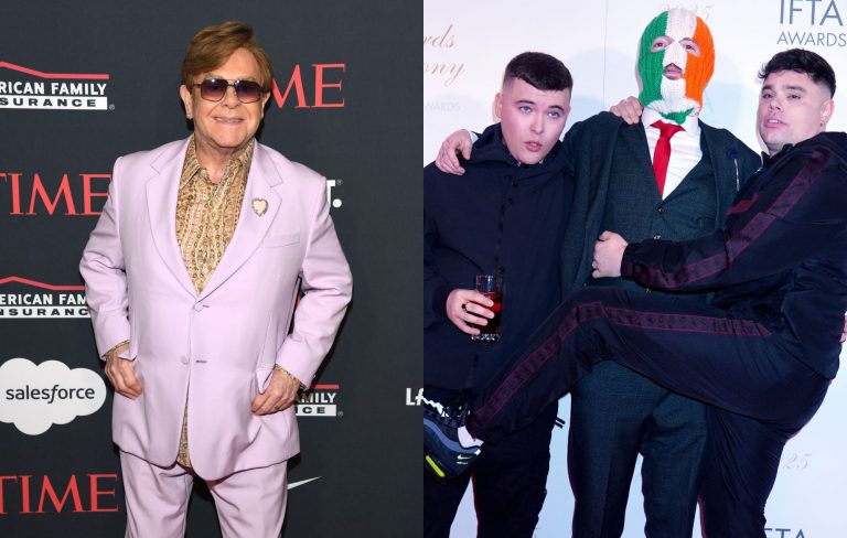 Elton John praises “extraordinary” Kneecap: “I love everything about them” 