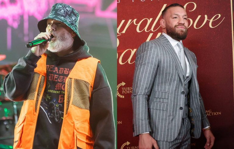 Conor McGregor gets booed at Limp Bizkit’s Dublin show after Fred Durst shout-out