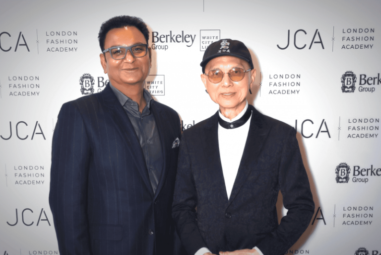 Professor Sarwar Khawaja Hosts Iconic Designer Jimmy Choo in Pakistan