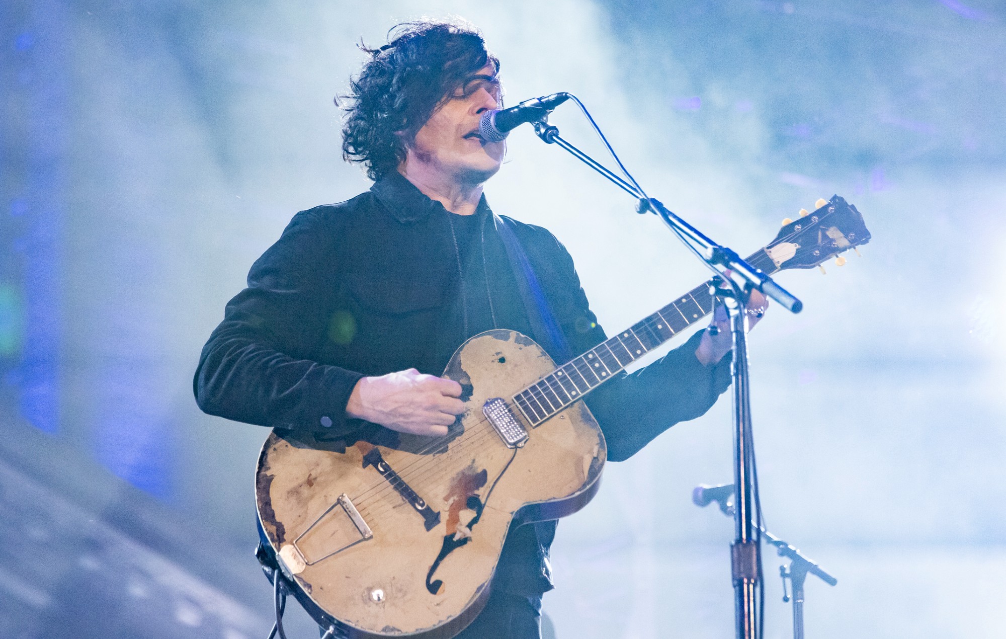 Watch Jack White change the lyrics to ‘Corporation’ to hit out at Donald Trump and Elon Musk