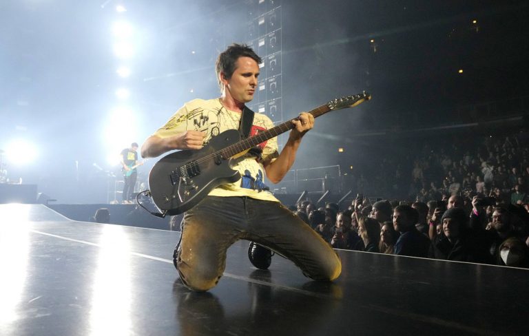 Muse’s Matt Bellamy launches new Manson guitar “inspired by the soundtracks to my favourite American road movies ‘Paris, Texas’, ‘Crossroads’ and ‘Thelma and Louise’”