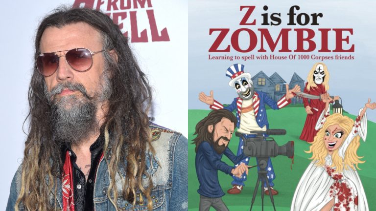 “Now this is hilarious!” Rob Zombie reacts to Daily Mail-concocted “outrage” over his “violent” new children’s book Z Is For Zombie