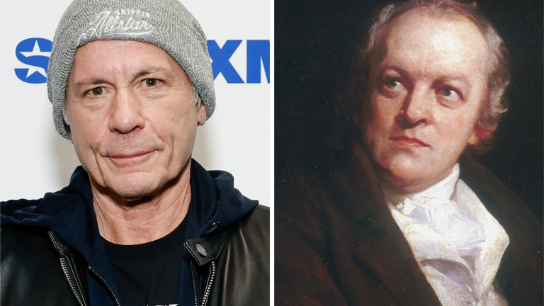 “This deluxe edition contains actual soil from the grave of William Blake”: Iron Maiden’s Bruce Dickinson is releasing a comic book compilation with dirt from the resting place of one of England’s most famous poets
