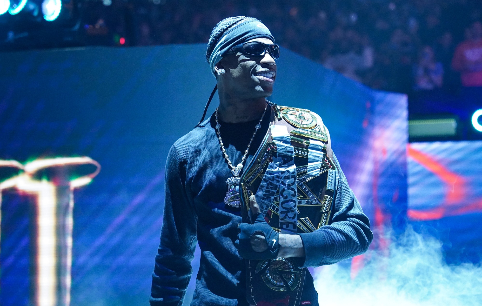 Travis Scott says wrestling “might be better than performing”: “It was like a whole ‘nother vibe”