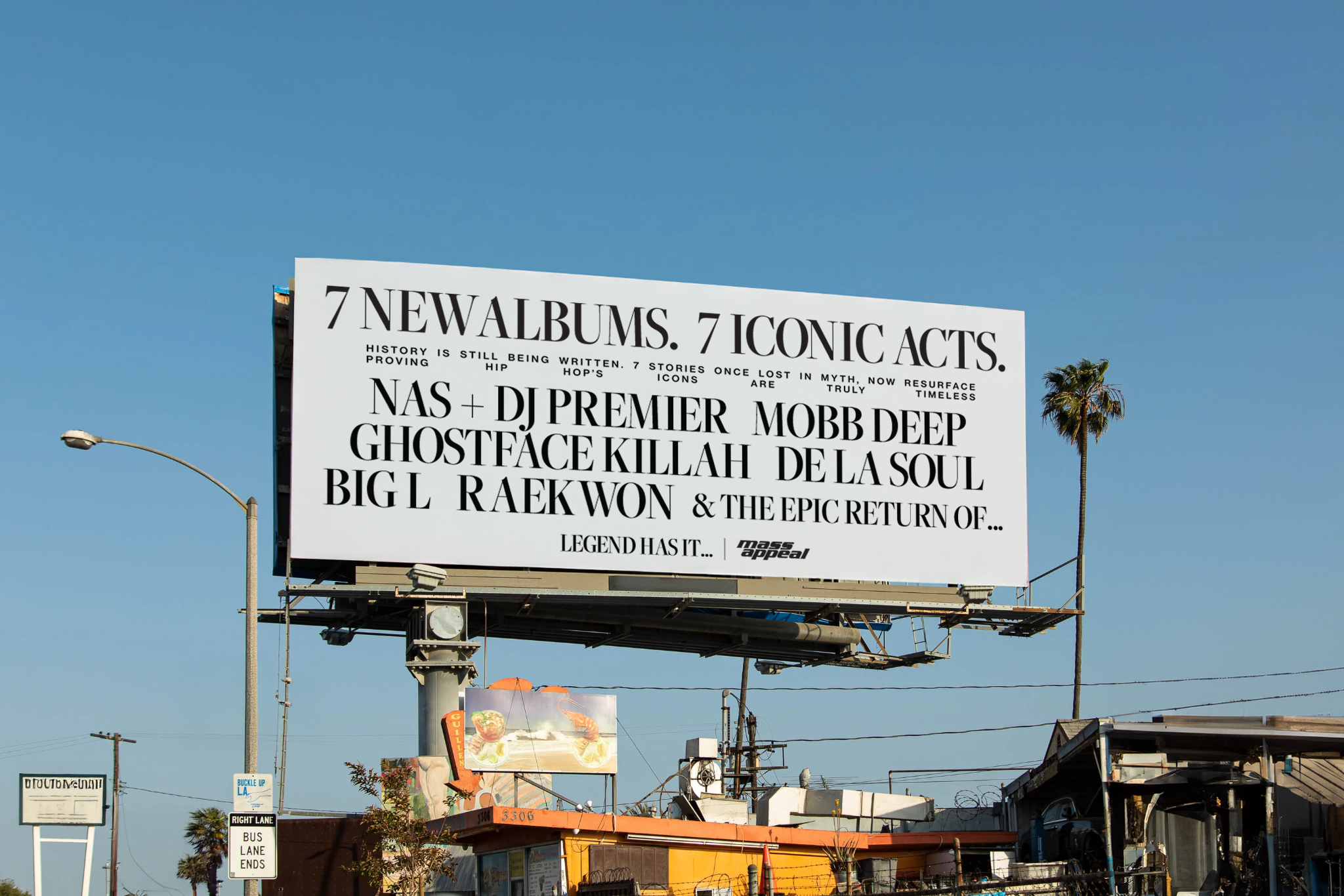 Mass Appeal announce seven new albums from iconic rap stars Nas & DJ Premier, De La Soul, Ghostface Killah, Raekwon and more