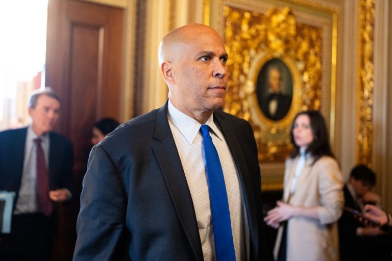 Cory Booker’s Anti-Trump Speech In Senate Goes Live Overnight