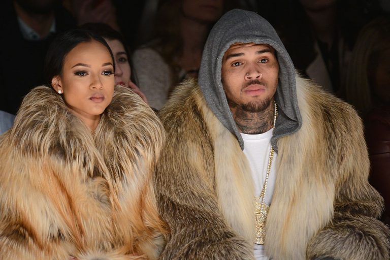Spin The Block Breezy: Chris Brown & Karrueche Tran Spotted Smiling In Each Others Faces