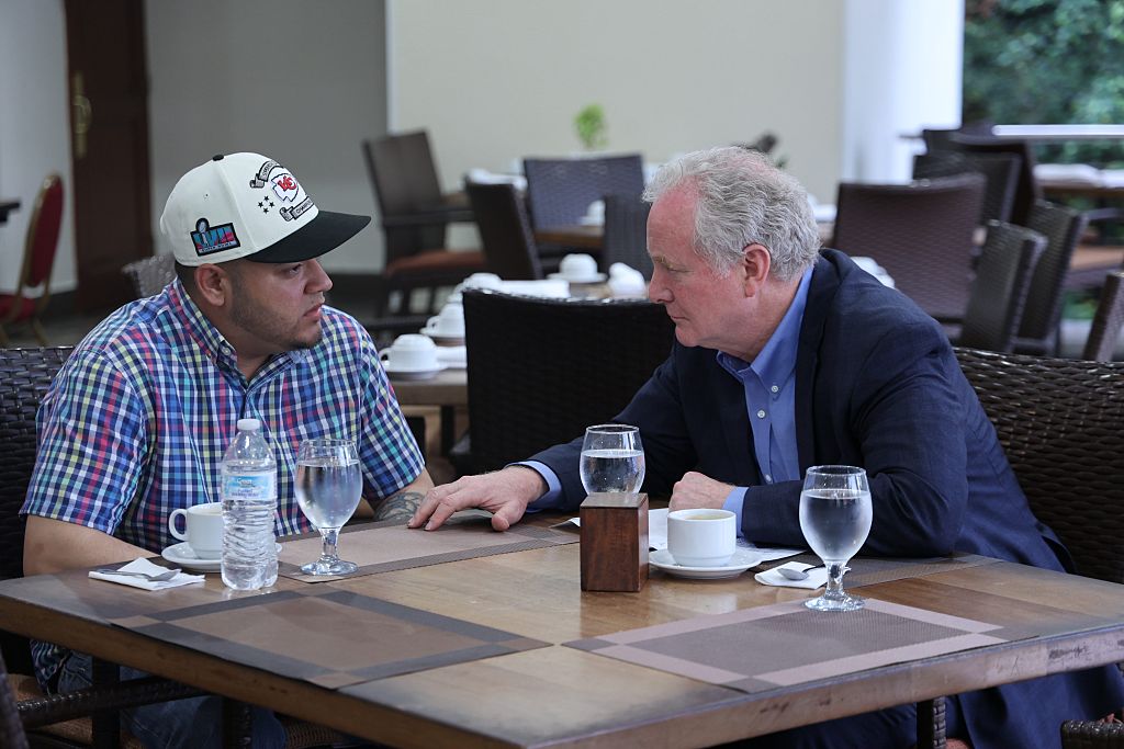 Senator Meets With Wrongfully Deported Kilmar Abrego Garcia In El Salvador